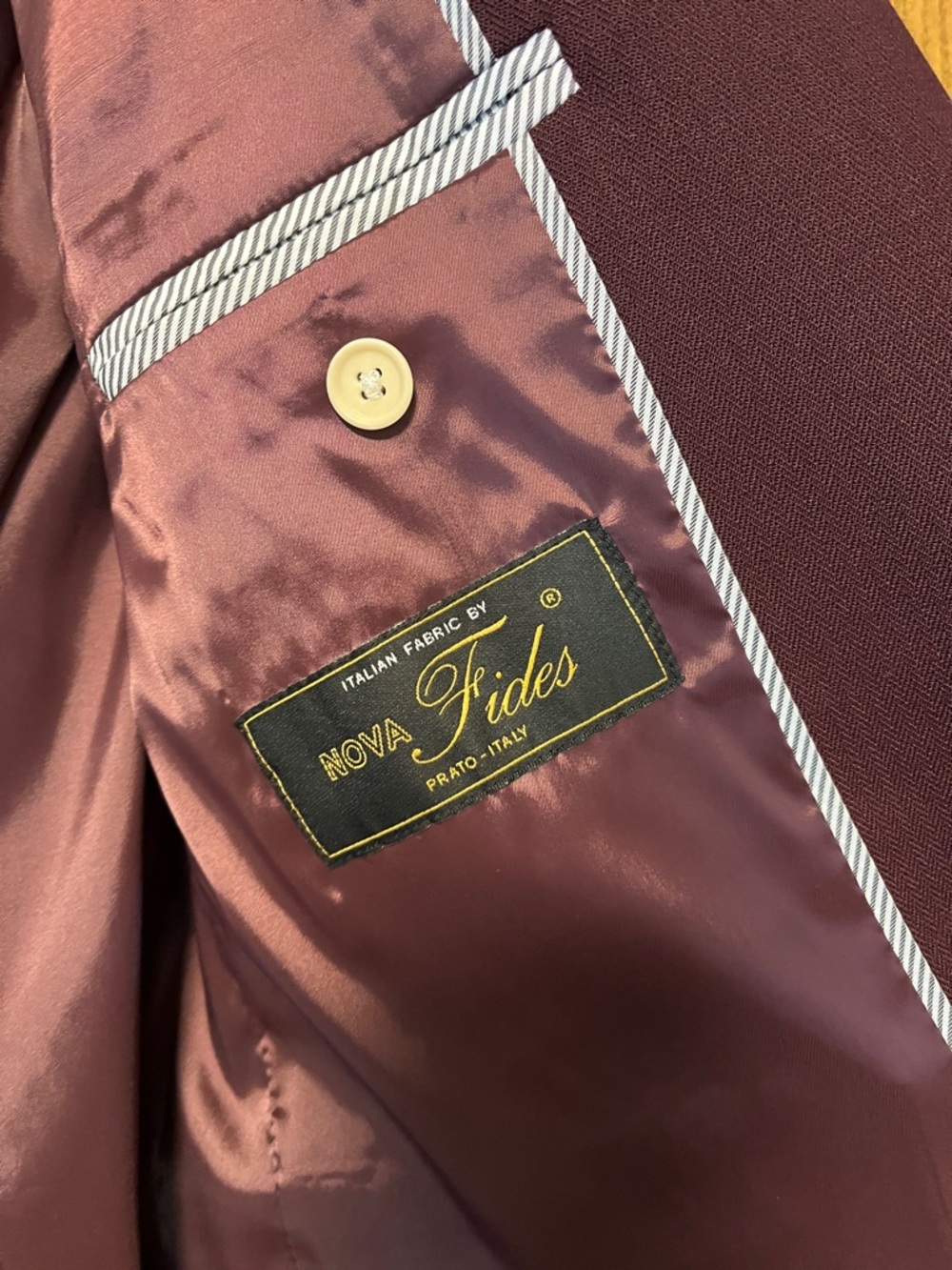 J. Crew Women's Wool Burgundy Suit - Picture 8 of 14